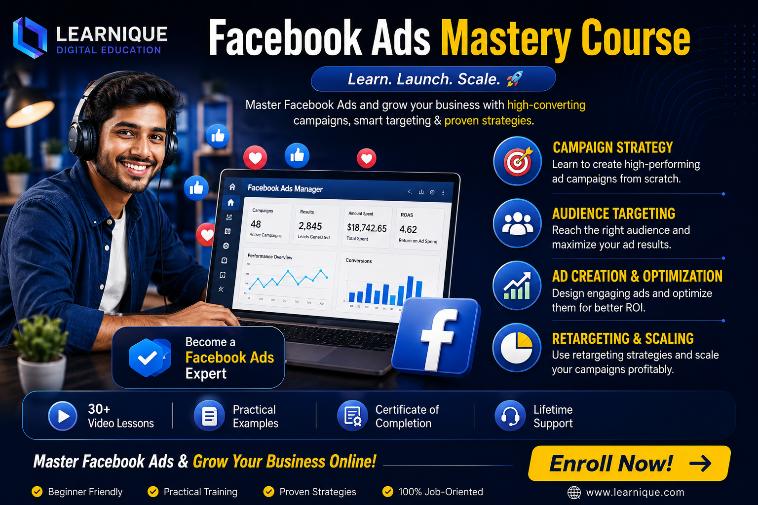 Facebook Ads Mastery Course